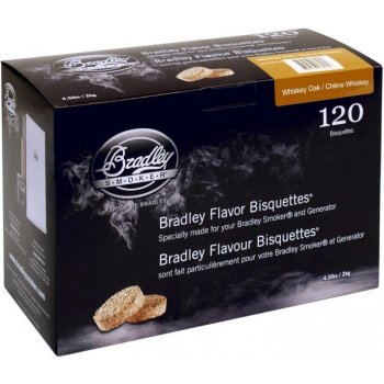Bradley Smoker brikety na údenie Biely dub 120 ks