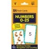 Numbers 0-25 Flash Cards: 54 Flash Cards (Brighter Child,Carson-Dellosa Publishing)(Hra)