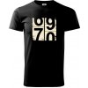 Tachometer 70 - Klasické pánske tričko vyššej gramáže - M ( Čierna )
