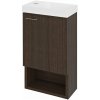 SAPHO Latus XI umývadlová skrinka 30x53x16,5cm, borovica rustik LT711-1616