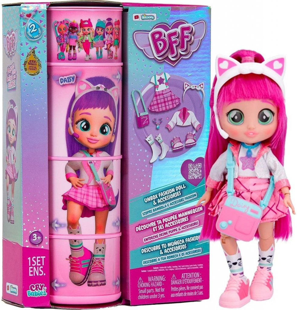 TM Toys Cry Babies BFF Daisy séria 2