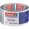 Páska tesa® BASIC Duct Tape, lepiaca, strieborná, textilná, 50 mm, L-25 m