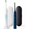 Philips Sonicare ProtectiveClean 5100 DUO + dárek dle volby Barva: bílá/modrá, HX6851/34