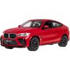 BMW X6 M červený RASTAR model 1:14 Auto na diaľkové ovládanie + 2,4 GHz diaľkové ovládanie