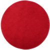 Vopi koberce Kusový koberec Eton červený 15 kruh - 80x80 (priemer) kruh cm Červená