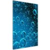 Vertikálny foto obraz akryl do obývačky Bubliny nad vodou 50x100 cm