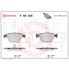 Sada brzdových platničiek, vždy 4 kusy v sade BREMBO P 06 046 (P06046)
