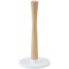 RIG-TIG Držiak na kuchynské utierky ROLL-IT 30 cm, biela, plast / drevo
