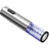 Verk 07096 Automatický elektrický otvárač na víno s LED strieborný