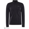 Craft CORE Essence Bi-blend Half Zip LS tričko, čierna M