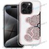 Ochranný kryt TEDDY BEAR iPhone 12, 12 Pro ružový