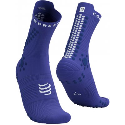 Compressport ponožky Pro Racing Socks v4.0 Trail Dazz Blue/Blues