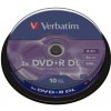 DVD + R VERBATIM DL 8.5 GB 8x 10cake 43666