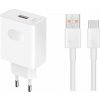 HN-110600E00 Honor Original Cestovná nabíjačka 66W + USB-C Dátový Kábel White