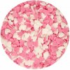 Cakesupplies Cukrárske zdobenie srdiečka bielo/ružové 60 g