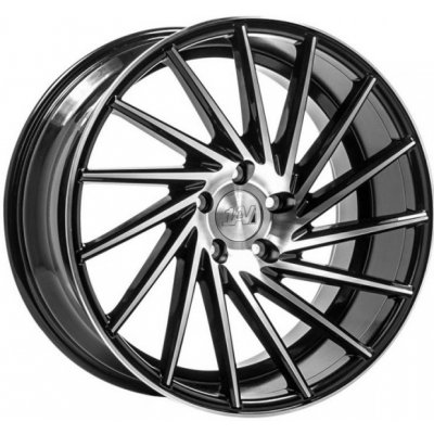 1AV ZX1 8x18 5x100 ET42 black & polished