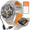 Inteligentné hodinky GlacierX Dash Silver, sivé