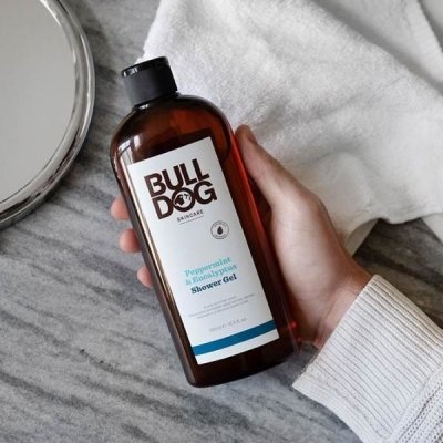 Bulldog Peppermint & Eucalyptus sprchový gel 500 ml