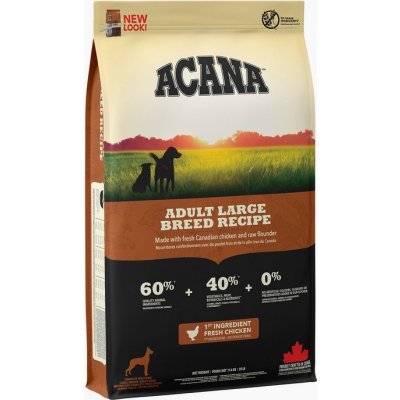 Acana Heritage adult large breed 17 kg granule pre dospelých psov