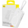 Baseus Magnetic Mini 10000mAh bílá