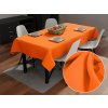 Biante Dekoračný obdĺžnikový obrus Rongo RG-035 Oranžový 140x160 cm