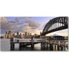 Foto obraz akryl do obývačky Most v Sidney 100x50 cm