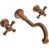 MORAVA RETRO - Umývadlová batéria podomietková s telesom, Stará mosadz (Bronz) MK331SM, RAV Slezák