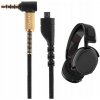 Kábel pre SteelSeries Arctis série 3, 5, 7, čierny