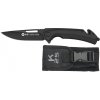 K25 Nôž zatvárací 25236 s puzdrom ČIERNY