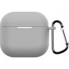 VSETKONAMOBIL 93258 HOOK Silikónový obal pre Apple AirPods 4 šedý