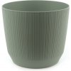 Prosperplast Okrúhly kvetináč RYFO 14,6 cm zemito zelený