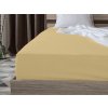 Textilomanie Jersey plachta s lycrou žltá 90 x 200 cm