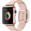AppleKing elegantný remienok s prackou pre Apple Watch 42mm / 41mm / 40mm / 38mm - ružový - možnosť vrátiť tovar ZADARMO do 30tich dní