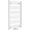 Bruckner ALBRECHT radiátor 600x930 mm stredové pripojenie biely 600.116.4