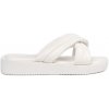 Shelvt White women's platform flip-flops biela 40 Shelvt 0000296791705