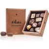 Chocolissimo - Drevená vianočná bonboniéra Elegance 125 g