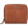 Dámska kožená peňaženka na zips Noelia Bolger 5130 koňaková