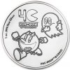 New Zealand Mint strieborná minca minca Pac-Man 40. výročie 2020 1 Oz
