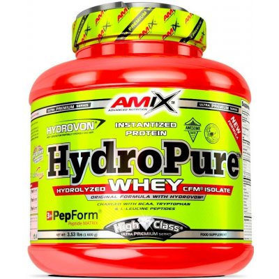 Amix HydroPure Whey Protein 1600 g jahoda - jogurt