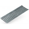 Mreža pochôdzna A15 pre odvodňovacie žľaby ACO N100 pozinkovaná 500 x 130 mm