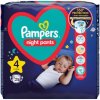 Pampers nohavičkové plienky nočná veľ. 4 25ks