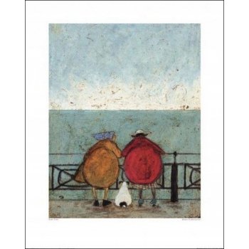 Plagát Sam Toft Obdivovanie mora humor, ľudia, krajiny, umenie, zvieratá bez rámu 40 x 50 cm