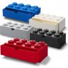 LEGO® stolové box 8 so zásuvkou 31,6 x 15,8 x 11,3 cm sivá