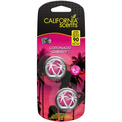 California Scents Car Scents Mini Diffuser - Coronado Cherry