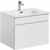 Súprava skrinka Comad Iconic White ICONIC WHITE 82-80-D-1S, umývadlo Comad Sky SKY80/DP-8099