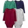 CARTER'S Body dl. rukáv Multicolour chlapec 4ks 3m 1M103110_3M