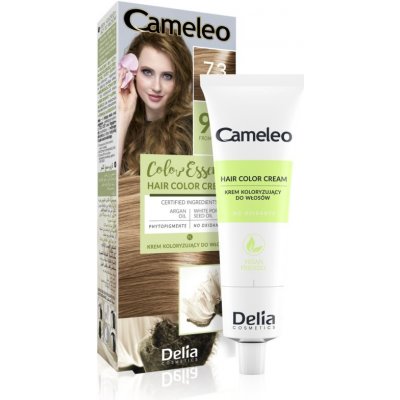 Delia Cosmetics Cameleo Color Essence farba na vlasy v tube odtieň 7.3 Hazelnut 75 g