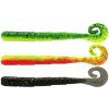 6ks - Gumená Nástraha Westin Ned Worm Curltail 5cm 0,5g DARK WATER MIX