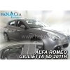 Deflektory Alfa Romeo Giulietta 2010 predné + zadné