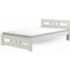 Wilsondo Drevená jednolôžková posteľ 120x200 Roma - biela